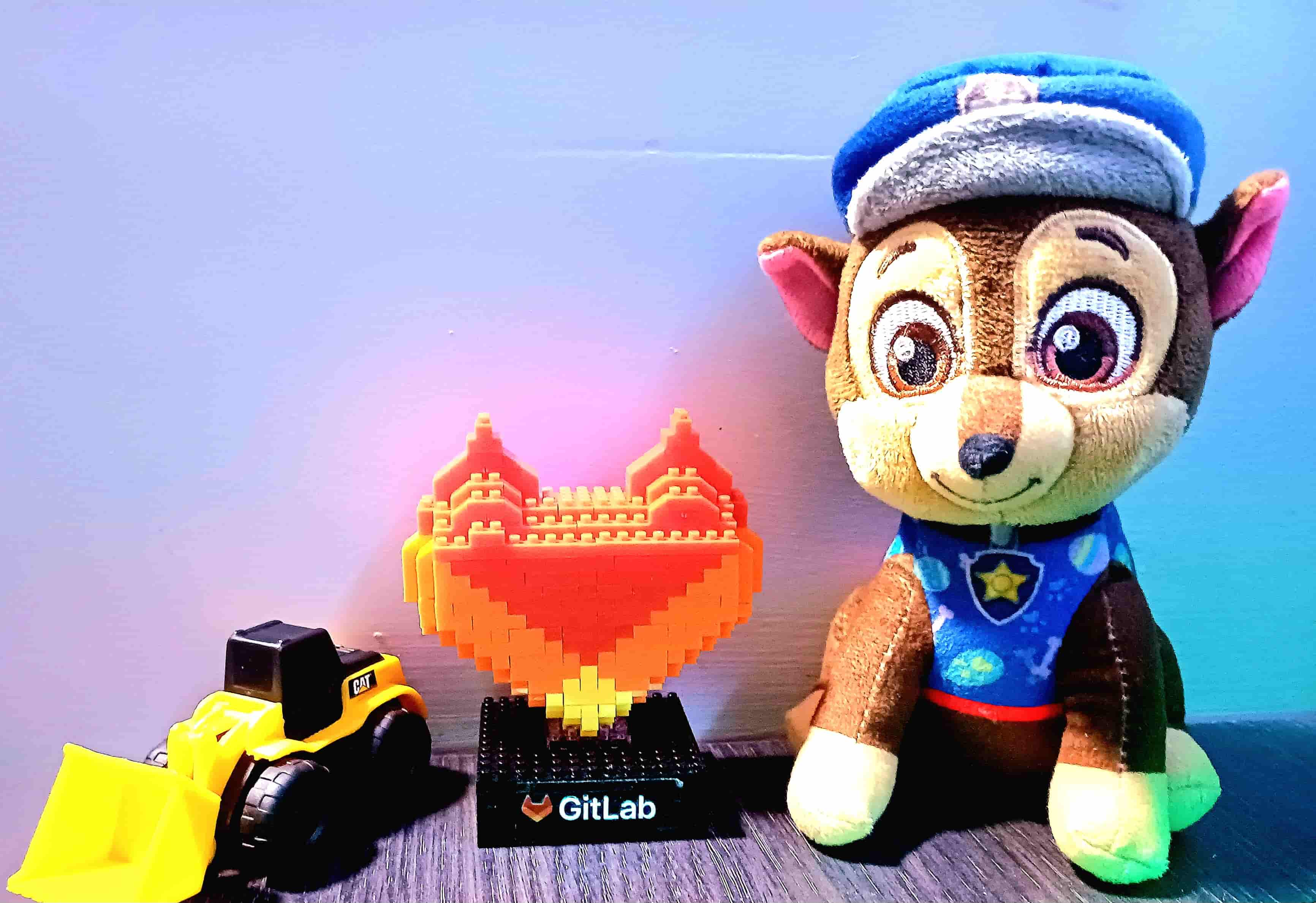 GitLab Lego contribution reward display